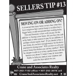 Sellers Tip $14 Moving on or Adding on?