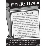 Buyers Tip #16 Do a Drive by First!